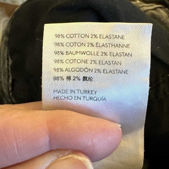 Pilcro & The Letterpress Anthropologie High Rise Bootcut Black Gray Jeans 28 - Picture 11 of 11